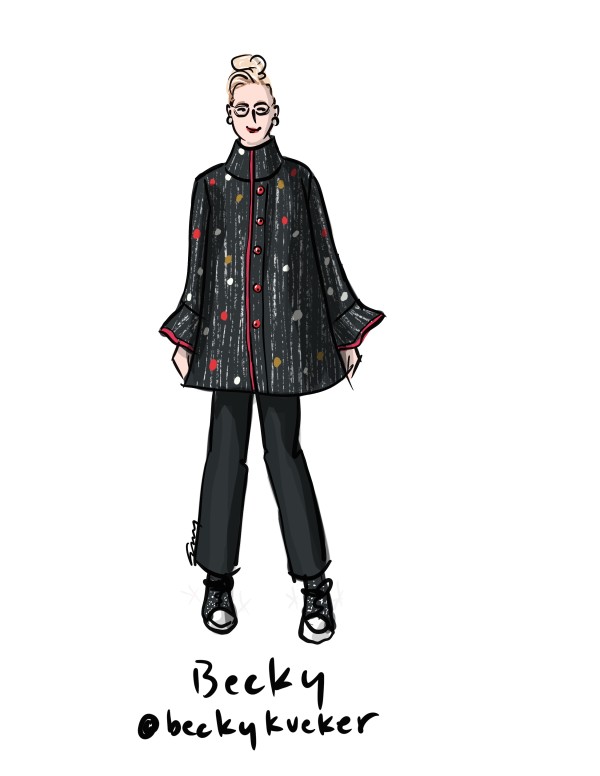 Becky @beckykucker by Anne M Bray