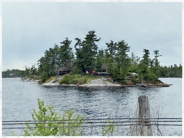 Island Life, Ontario by Anne M Bray