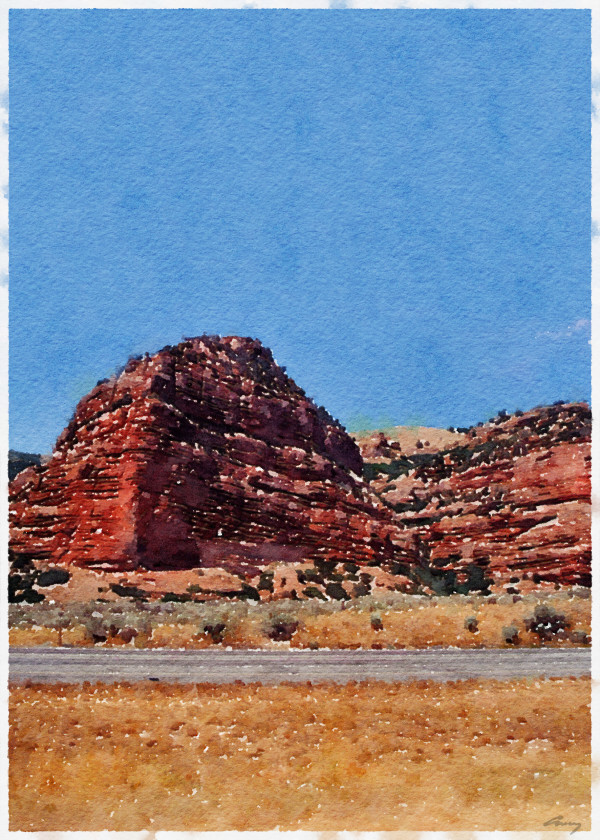 Red Cliffs, Utah by Anne M Bray