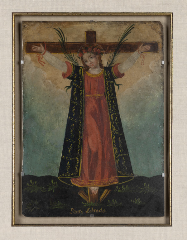 Santa Librada, Virgen y Mártir- Saint Wilgefortis, Virgin and Martyr by Unknown