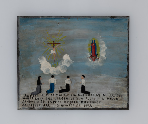 Ex-Voto: Lord of the Mountain and Virgin of Guadalupe, 1941 by Unknown