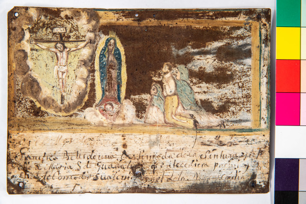 Lord of Mercy and Our Lady of Guadalupe - El Señor de la Misericordia y Nuestra Señora de Guadalupe by Anonymous