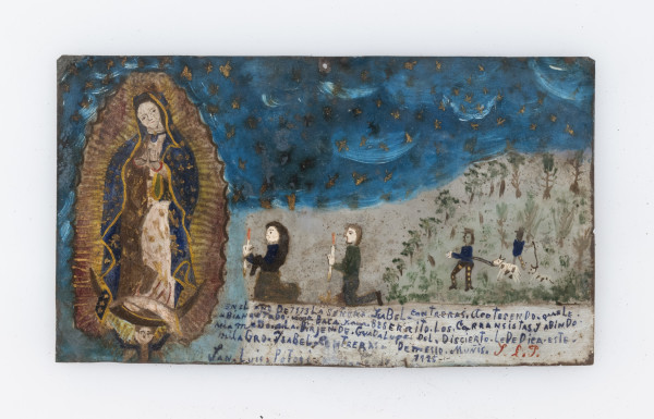 Ex-Voto: Nuestra Señora de Guadalupe, Our Lady of Guadalupe by Unknown