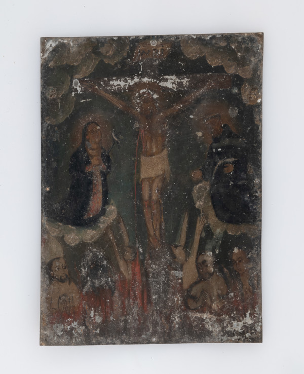 El Señor de la Misericordia con las Ánimas del Purgatorio, Lord of Mercy with Souls in Purgatory by Unknown