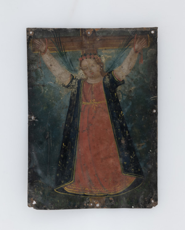 Santa Librada, Virgen y Mártir- Saint Wilgefortis, Virgin and Martyr by Unknown