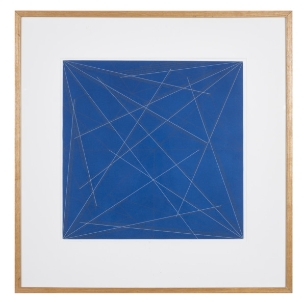 Lines to Specific Points, Plate #05 by Sol LeWitt