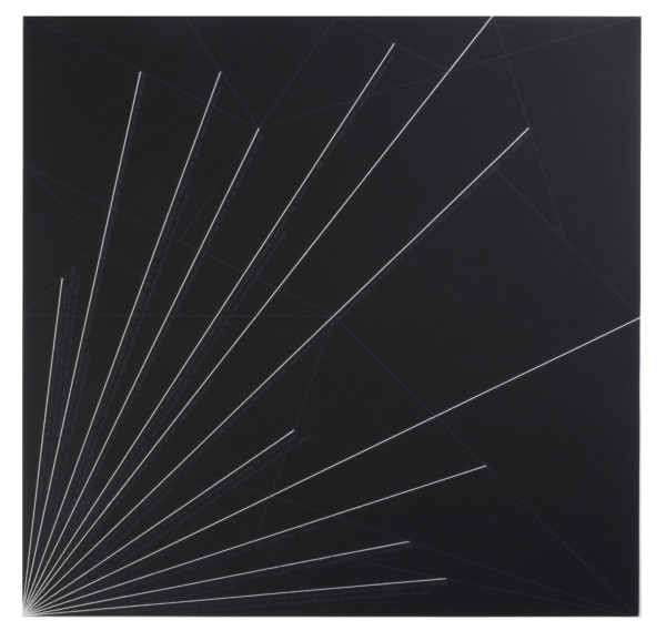Lines to Specific Point, Plate #05 by Sol LeWitt