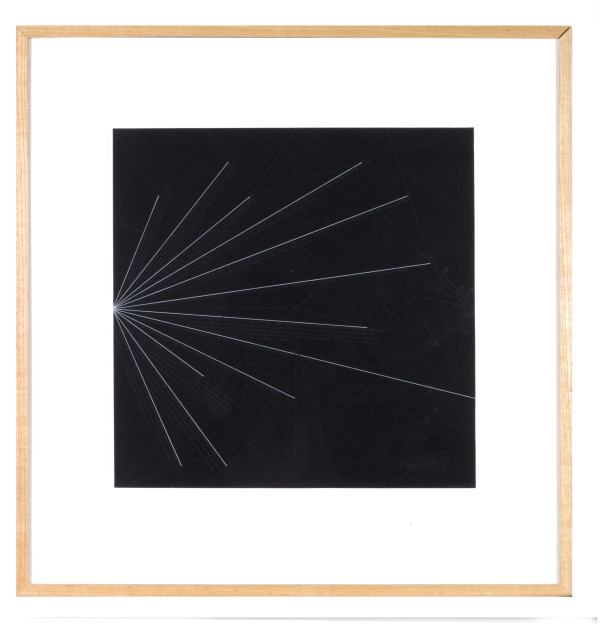Lines to Specific Points, Plate #01 by Sol LeWitt