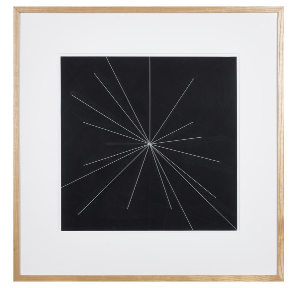 Lines to Specific Points, Plate #03 by Sol LeWitt
