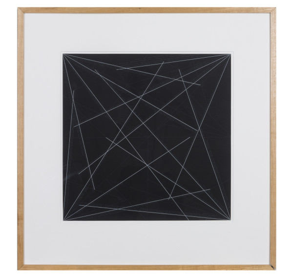 Lines to Specific Points, Plate #04 by Sol LeWitt