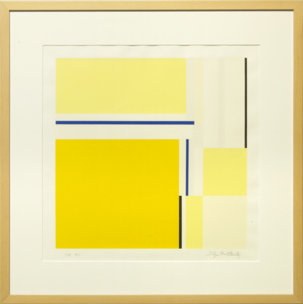 Untitled (Yellow Square) by Ilya Bolotowsky
