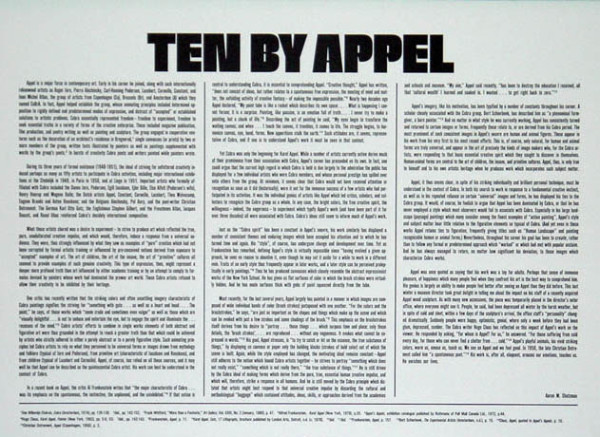 Ten by Appel (Title Sheet 2/2) by Karel Appel
