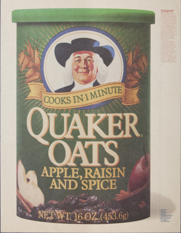 Food Packaging Design-Quaker Oats by Sidjakov, Berman, Gomez