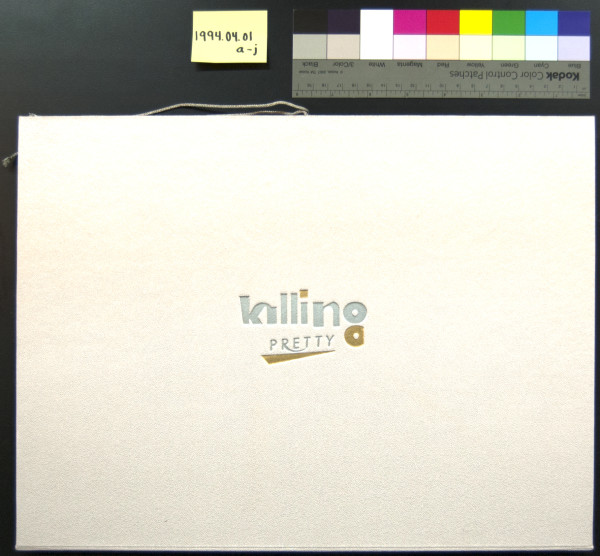 Killing Pretty (portfolio box) by Rick Valicenti