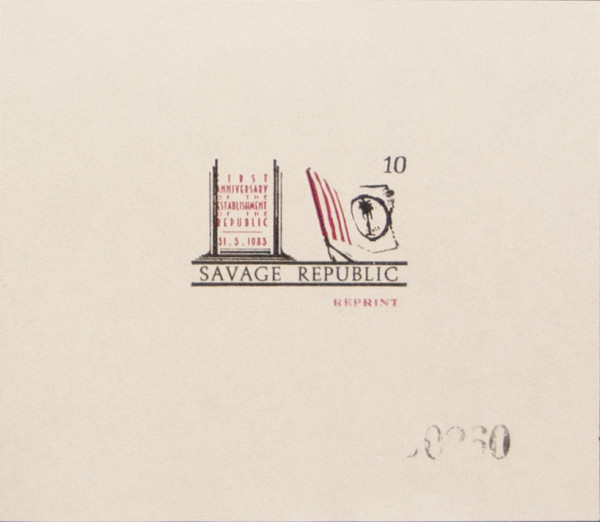 Savage Republic Logo Reprint by Bruce Licher