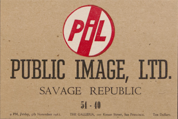 Savage Republic - Public Image Ltd. by Bruce Licher