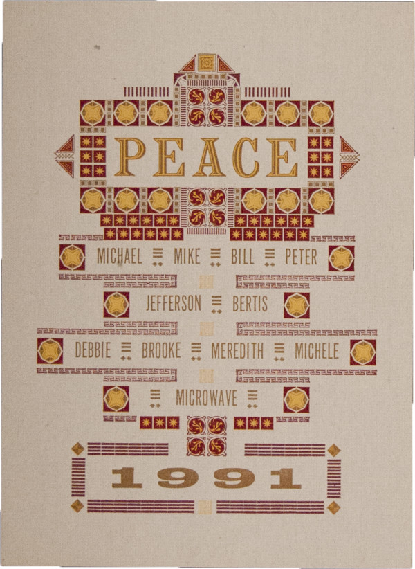 Peace Flyer by Bruce Licher