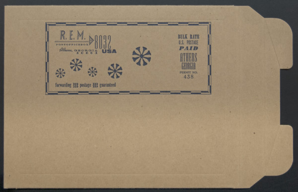 R.E.M. Envelope (large bulk rate) by Bruce Licher
