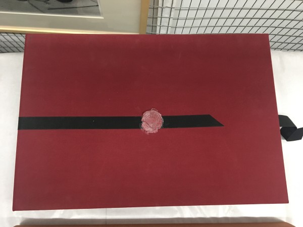 Sangre de Christe- Enlightenment 7 Portfolio Box by Celia Álvarez Muñoz
