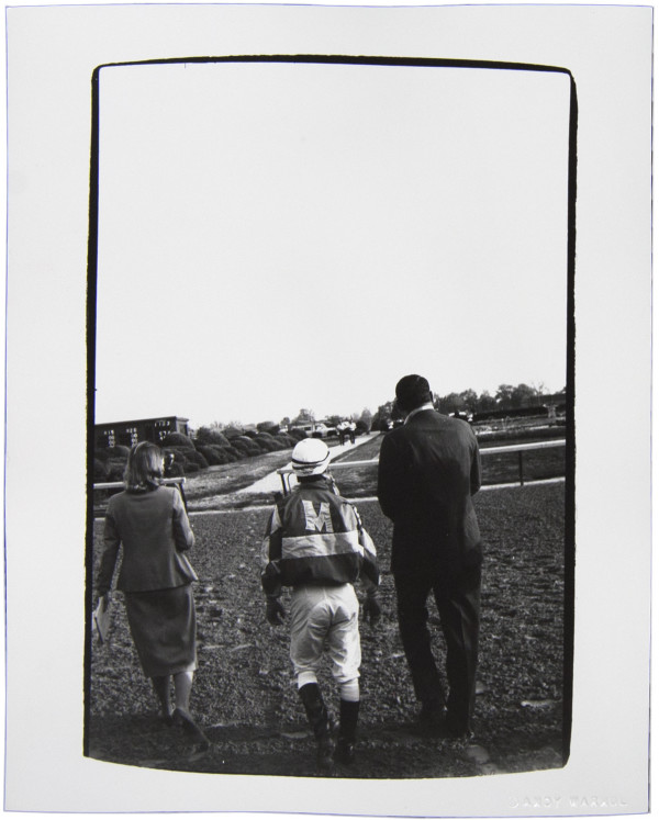 Unidentified Jockey and Unidentified Man and Woman by Andy Warhol
