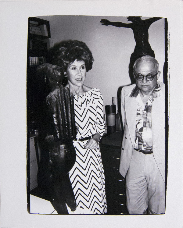 Betsy Bloomingdale and Man by Andy Warhol