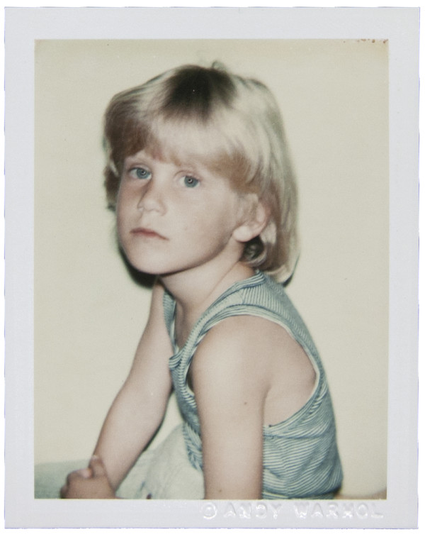 Unidentified Boy (Shaggy Blond Hair) by Andy Warhol