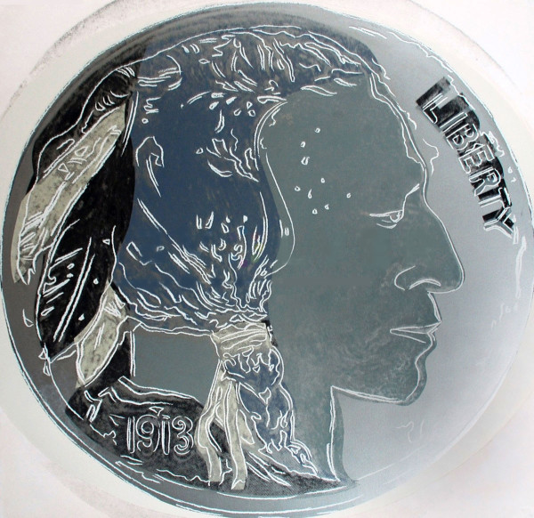 Indian Head Nickel by Andy Warhol