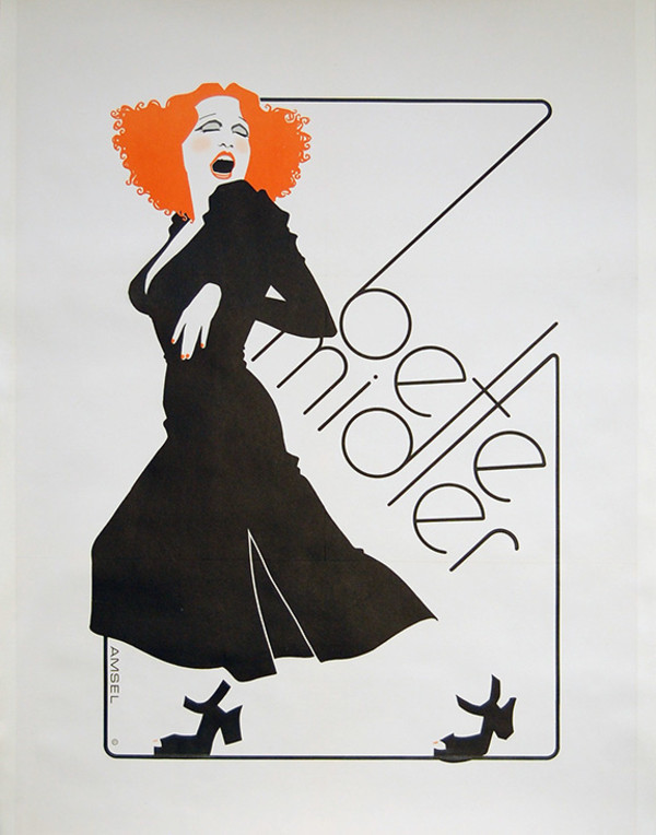 Bette Midler by Richard Amsel
