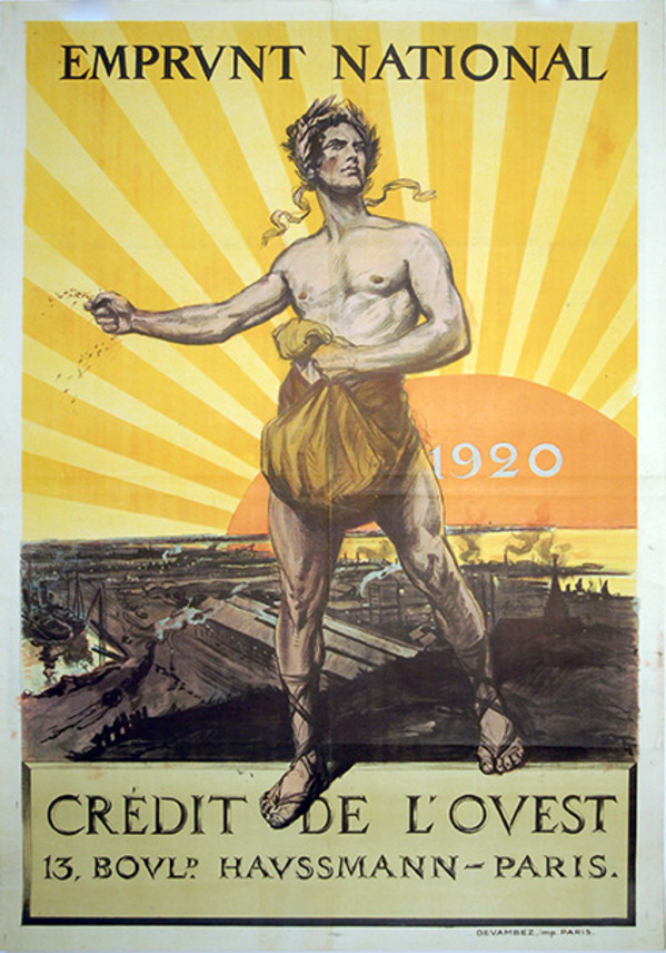 Emprvnt National Credit de L'ovest 1920 by George Scott