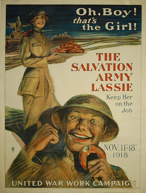 Oh Boy! That's the Girl! Salvation Army Lassie by George Mather Richards