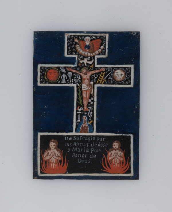 Ex-Voto: La Cruz de las Animas, The Cross of Souls by Unknown