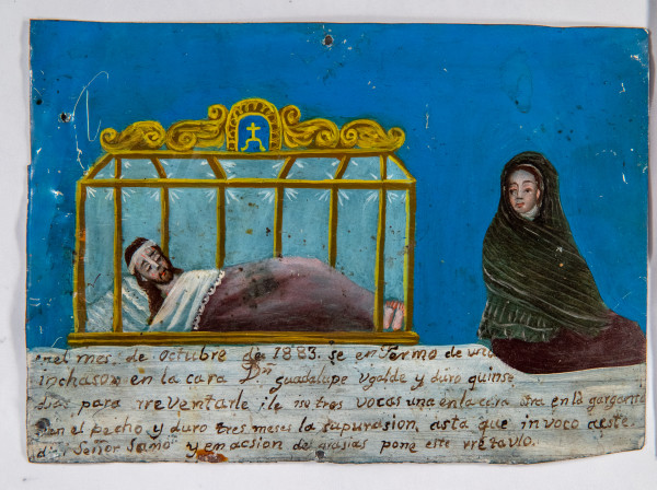 Ex-voto, October 1883 by Anonymous