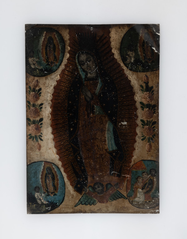 Our Lady of Guadalupe with Apparitions by Unknown