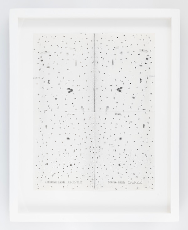 Imagined Germs/Actual Germs 3/25/2020 by Lenka Clayton