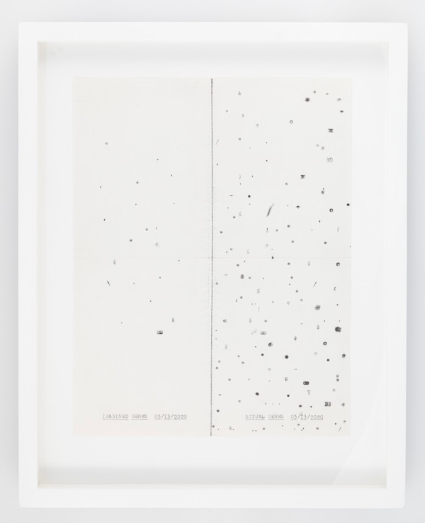 Imagined Germs/Actual Germs 3/13/2020 by Lenka Clayton