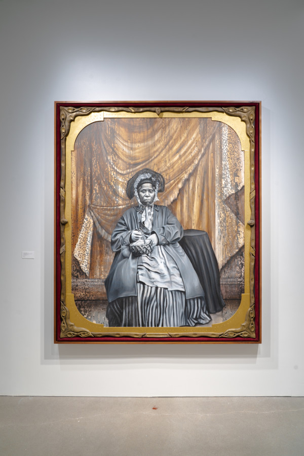 Anonymous African American Woman With Basket: 1855 by Nikesha Breeze