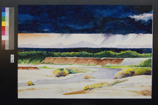 After the Storm (Roadrunner Parkway, LCNM) by Vincent Harley Hallett