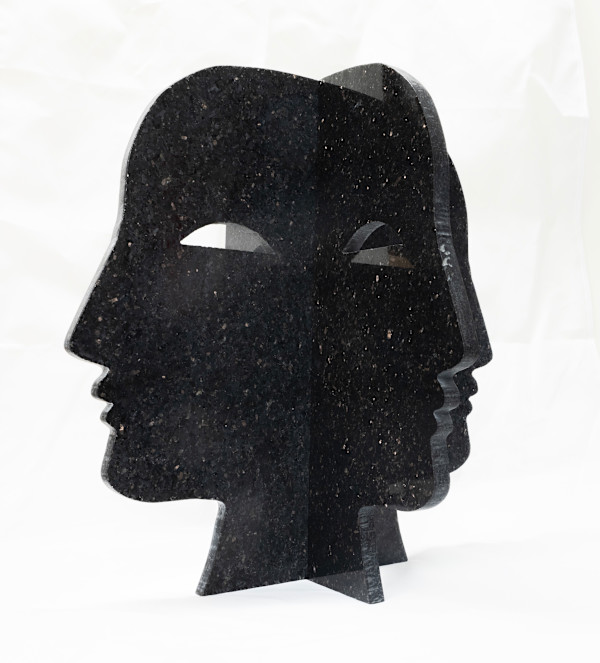 Heads study no. 2 by Carolyn Salas