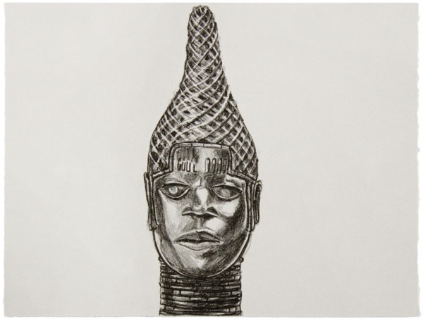 Benin Head by Robert Pruitt