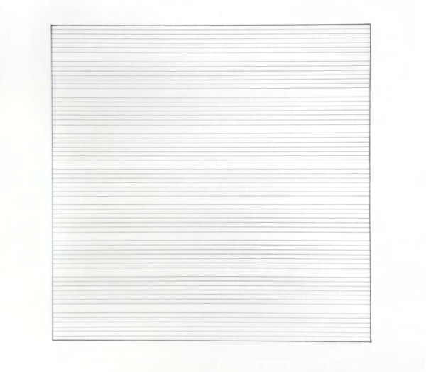 Untitled by Agnes Martin