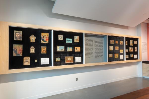 Installation View: Selection of NMSU Permanent Collection Retablos 5