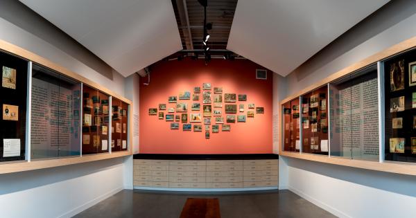 Installation View: Selection of NMSU Permanent Collection Retablos 1