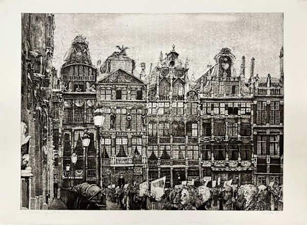 "The Peasants" Entry into Brussels by Moishe Smith