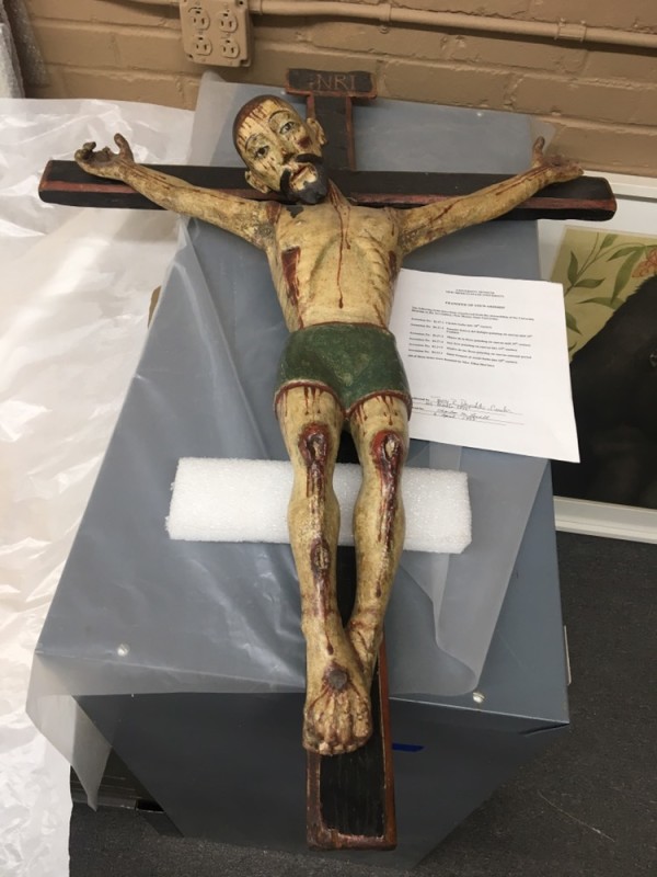 Wooden Crucifix by Unknown