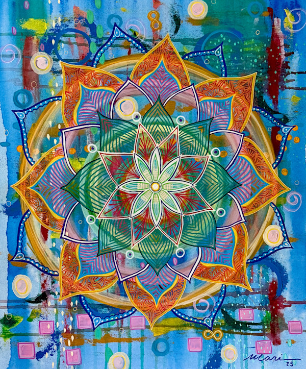Intuitive Mandala #3 by Mari Matamoros, Image 1.