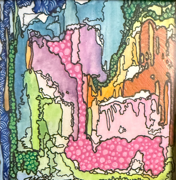 Mini watercolor 10 by Mari Matamoros, Image 1.