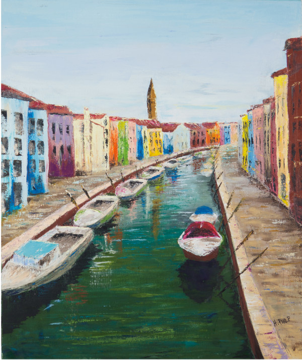 Burano Colours by Heather Philp