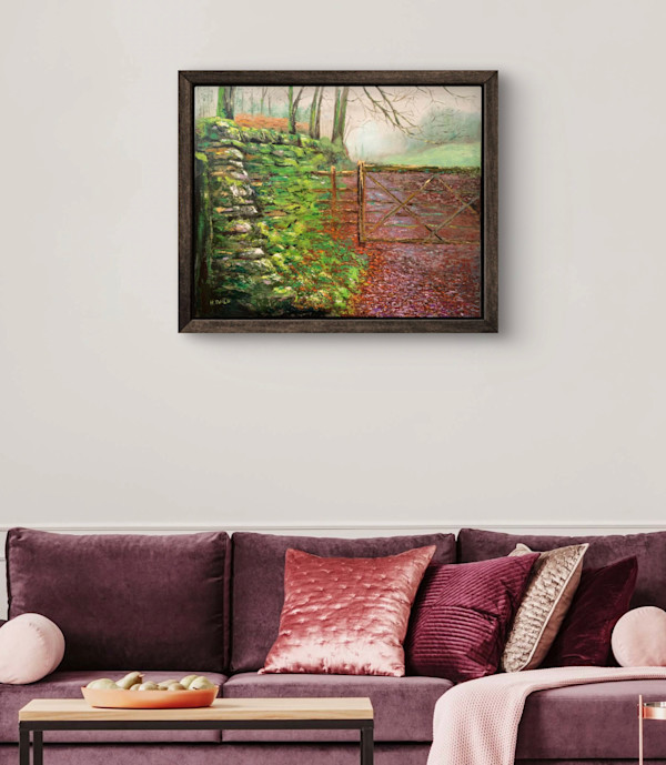 Contemplating Green      (Lakes District Fells, UK) by Heather Philp