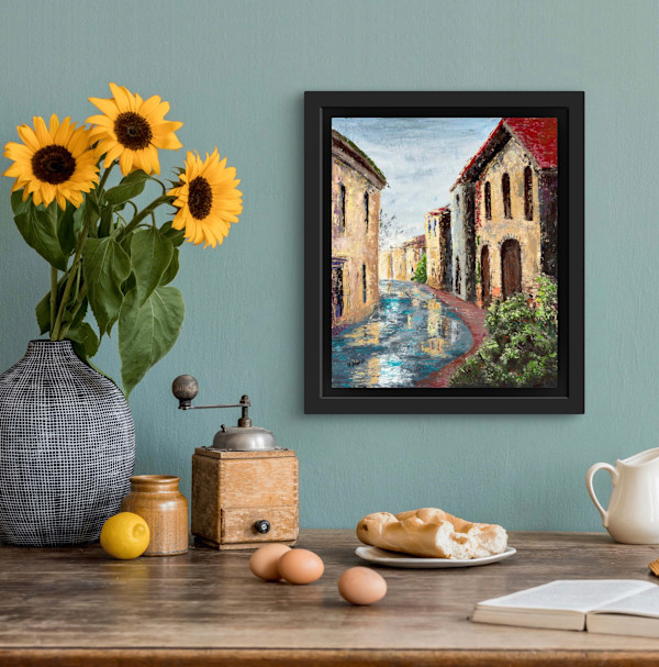 Rainy Days in Fronsac by Heather Philp