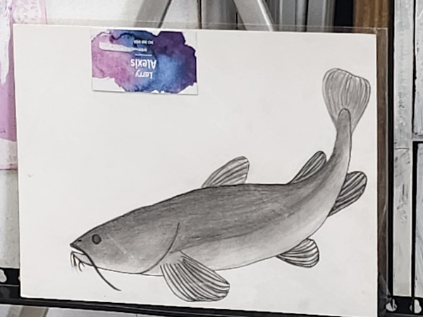 Catfish by Larry Alexis the junkart dog
